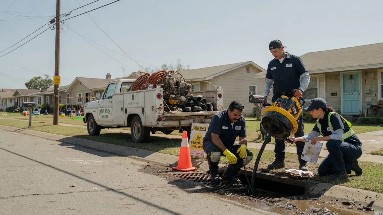 Drain Cleaning in Rhome, TX near me